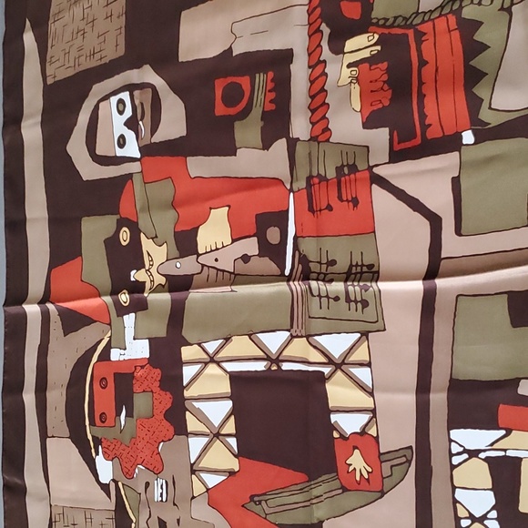Picasso 'Three Musicians' Print Scarf - Picture 2 of 5